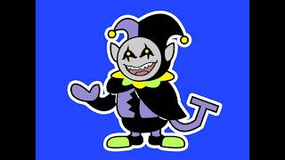 【DELTARUNE】Paper Jevil sprites ジェビル素材集【ペーパーマリオ風】