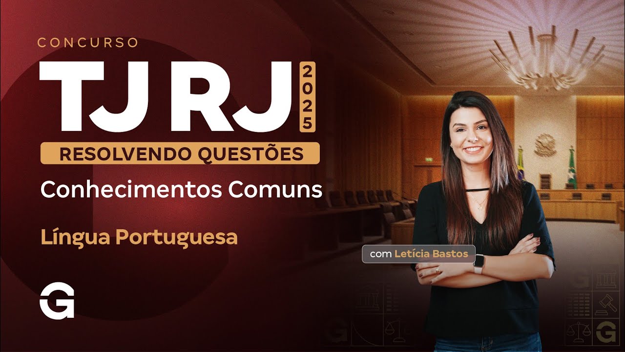Concurso TJ RJ | Resolvendo Questão: Conhecimentos Comuns: Língua Portuguesa