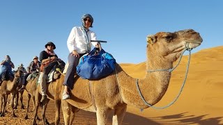 Day 7 Morocco: Merzouga 4x4 and Camel Ride in the Sahara Vlog No 89