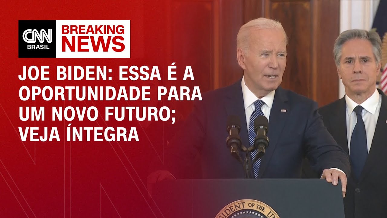 Joe Biden: Essa é a oportunidade para um novo futuro; Veja íntegra | CNN 360º