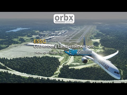 Orbx ESSG Gothenburg Landvetter Airport for Microsoft Flight Simulator