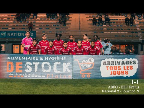 National 2 : Journée 9 : ABFC- Etoile FC Fréjus St Raphaël (1-1)