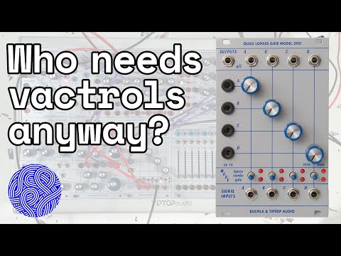 Buchla bongos with the Tiptop Audio 292t quad LPG (vactrol-free version demo)