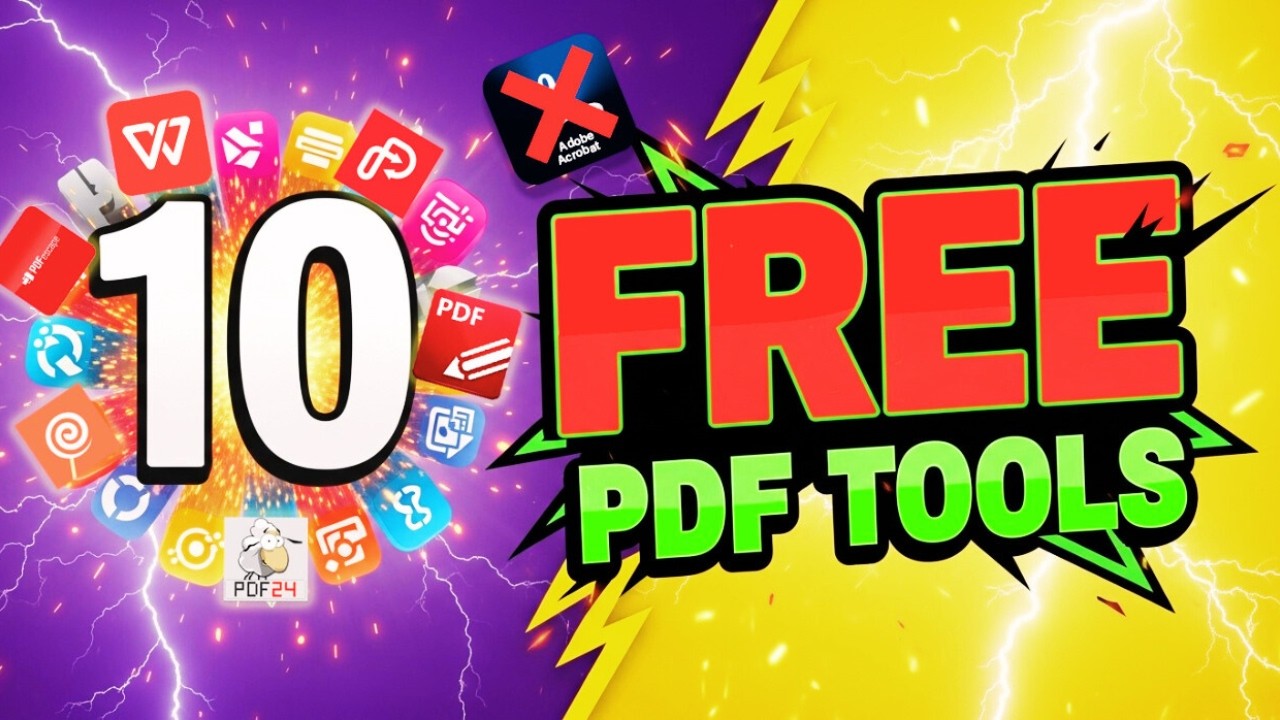 I Tested 10 FREE PDF Editors and Found the BEST ONE for You