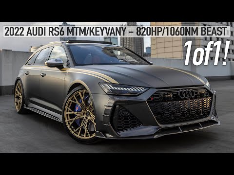 1of1! 2022 AUDI RS6 MTM / KEYVANY 820HP/1060NM - STUNNING BEAST IN GREAT SPEC - Details, Sounds etc