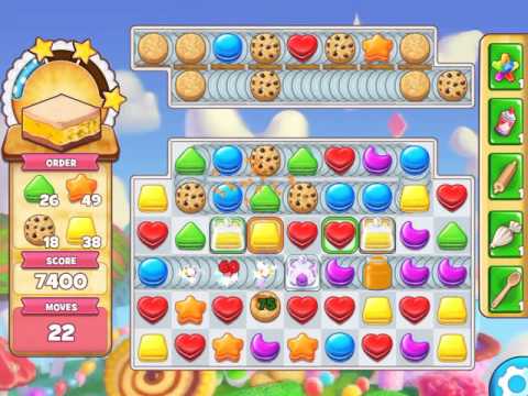 Cookie Jam Level 979 - 3 stars