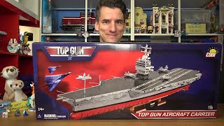 Sie fürchten weder Tod noch Teufel! Live Bauen mit dem Helden - Cobi 5922 Flugzeugträger