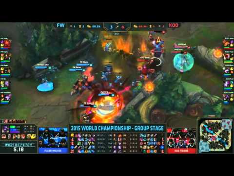 FW vs KOO - Epic Teamfight for the Wolves