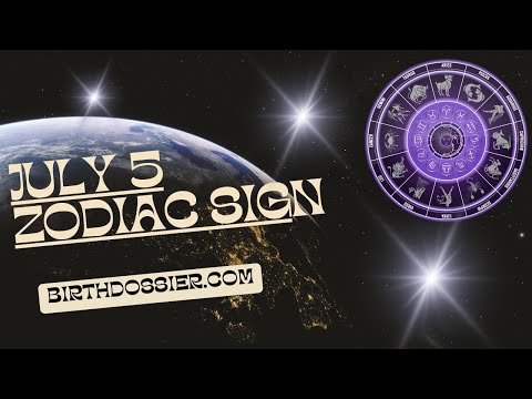 July 5 Zodiac - Exploring the Personality Traits and Characteristics of Cancerians Born on this Day