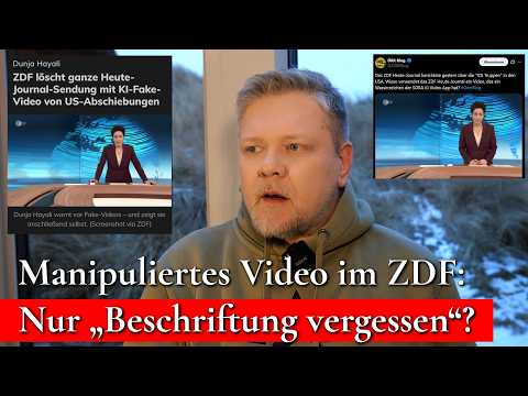 ZDF Skandal: KI-Clip als Realität verkauft - obwohl Dunja Hayali davor warnt!