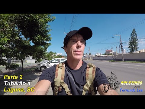 Tubarão a Laguna, SC - GoPro motocicleta
