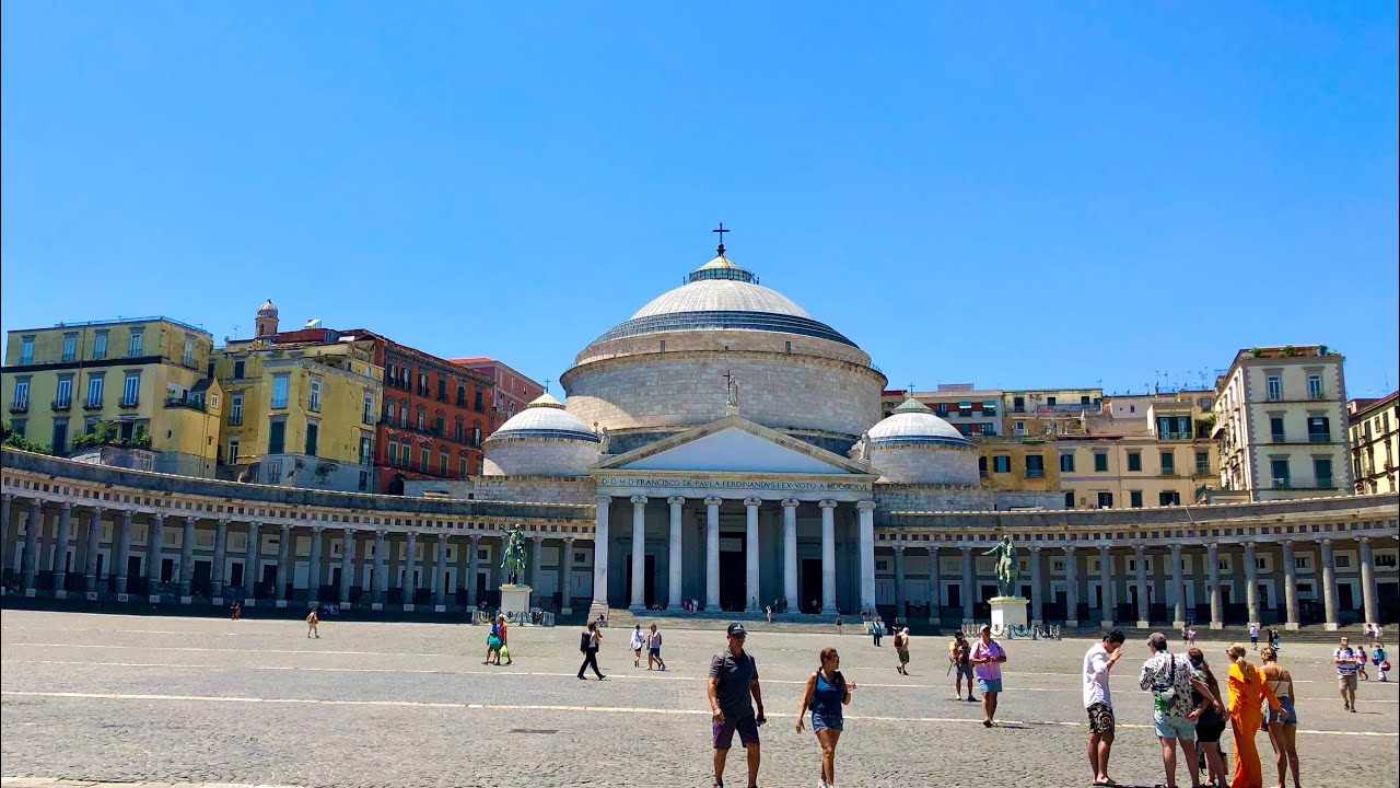 Naples, Italy, walking tour of the most popular places. Must see before you go to Naples.