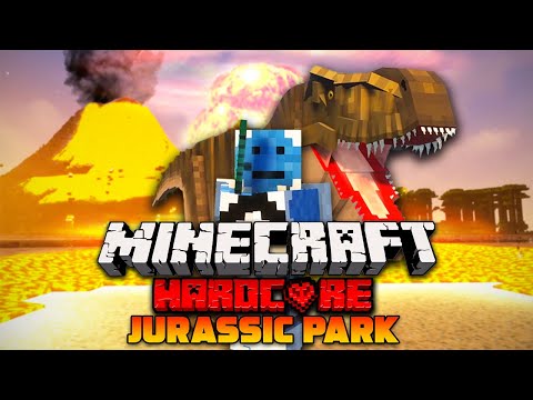 I Survived 100 Days of Hardcore Minecraft In Jurassic Park And Here’s What Happened