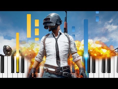 PUBG - Main Theme - EASY Piano Tutorial