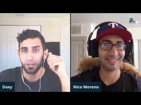 💥 Nico Moreno Is about to break down how to grow your podcast and business using messenger chatb
