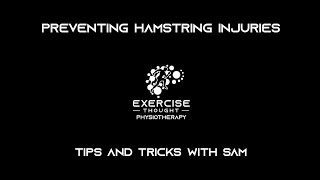 Preventing Hamstring Injuries