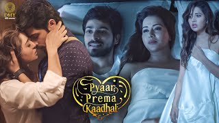 Harish Kalyan and  Raiza Wilson Romance on Bed - P