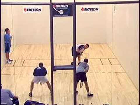 Z Serve Family in Racquetball Doubles