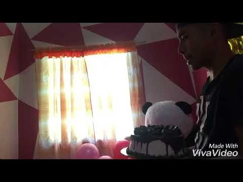 Birthday surprise in my gf