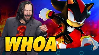 Keanu Reeves Officially Cast as Shadow in Sonic Movie 3!