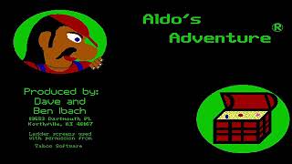 Aldo's Adventure gameplay (DOS)