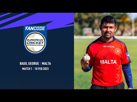 POTM: B.George - MAL vs AUT | Highlights | FanCode ECI Malta-Austria | Malta 2023 | ECI23.001