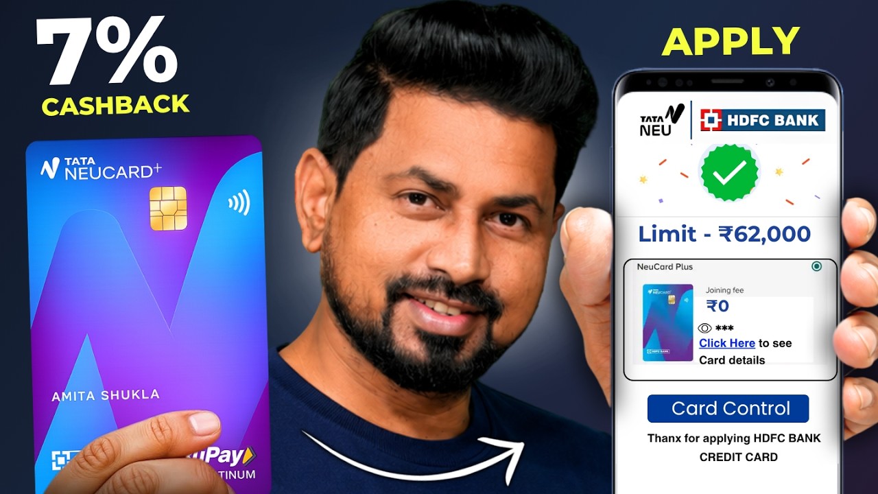 HDFC Credit Card Kaise Banaye 2026 | Tata Neu Infinity Credit Card Apply Online | Instant Approval