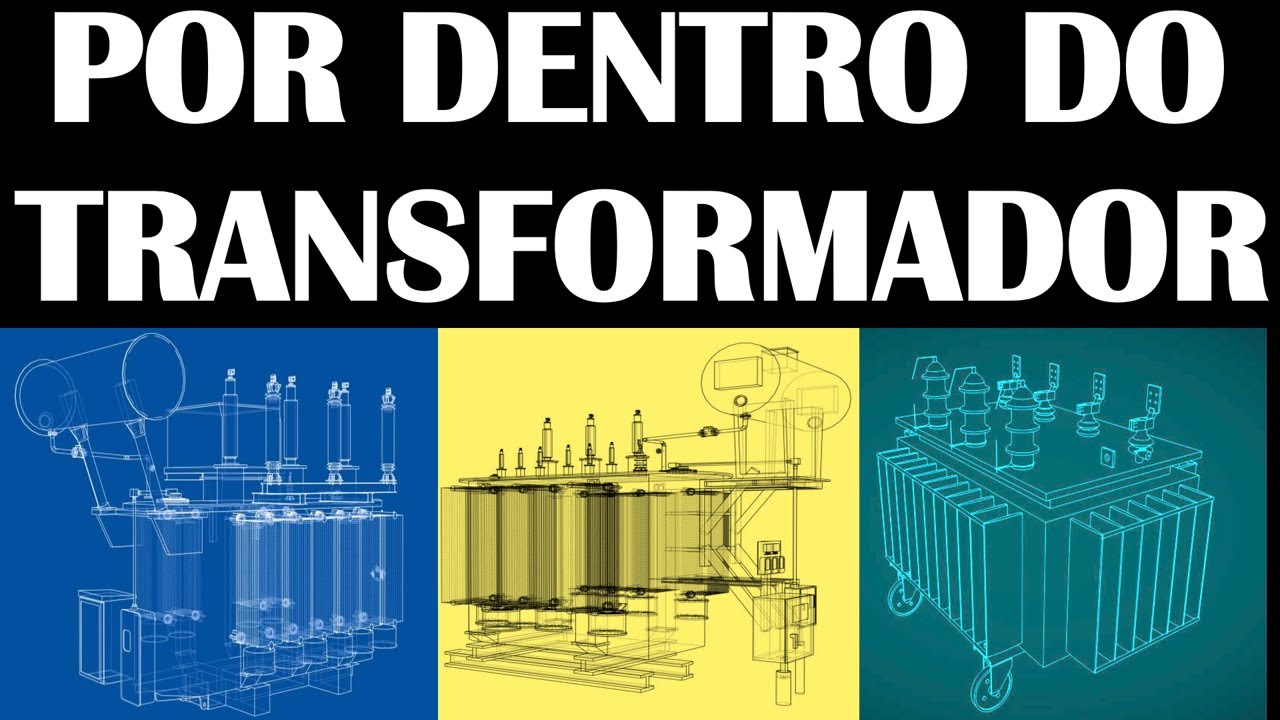 Quais os principais componentes de um transformador de potência?