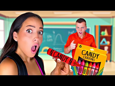 10 WAYS TO SNEAK CANDY INTO CLASS!!