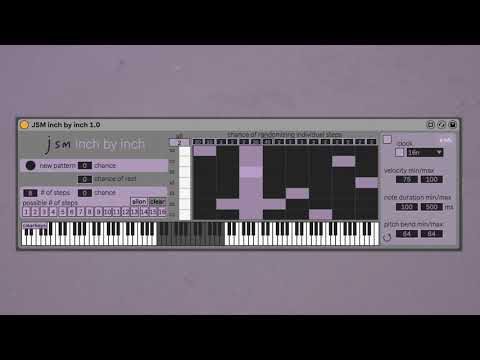 Max for Live Device: JSM Inch by Inch