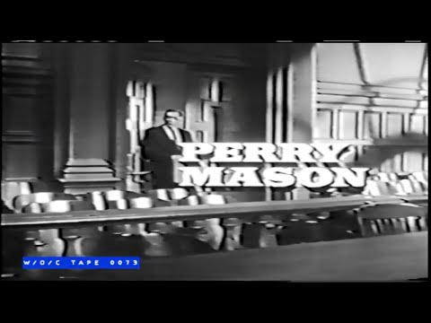 WOC Tape 0073 Commercial Compilation "Perry Mason" - 1960s