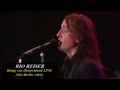 Rio Reiser - König von Deutschland (Live Ost-Berlin 1988)