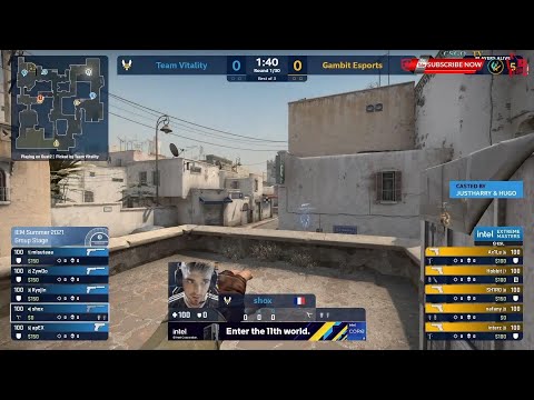 LOSER IS OUT! Vitality vs Gambit   CSGO IEM Summer 2021   HIGHLIGHTS !!!
