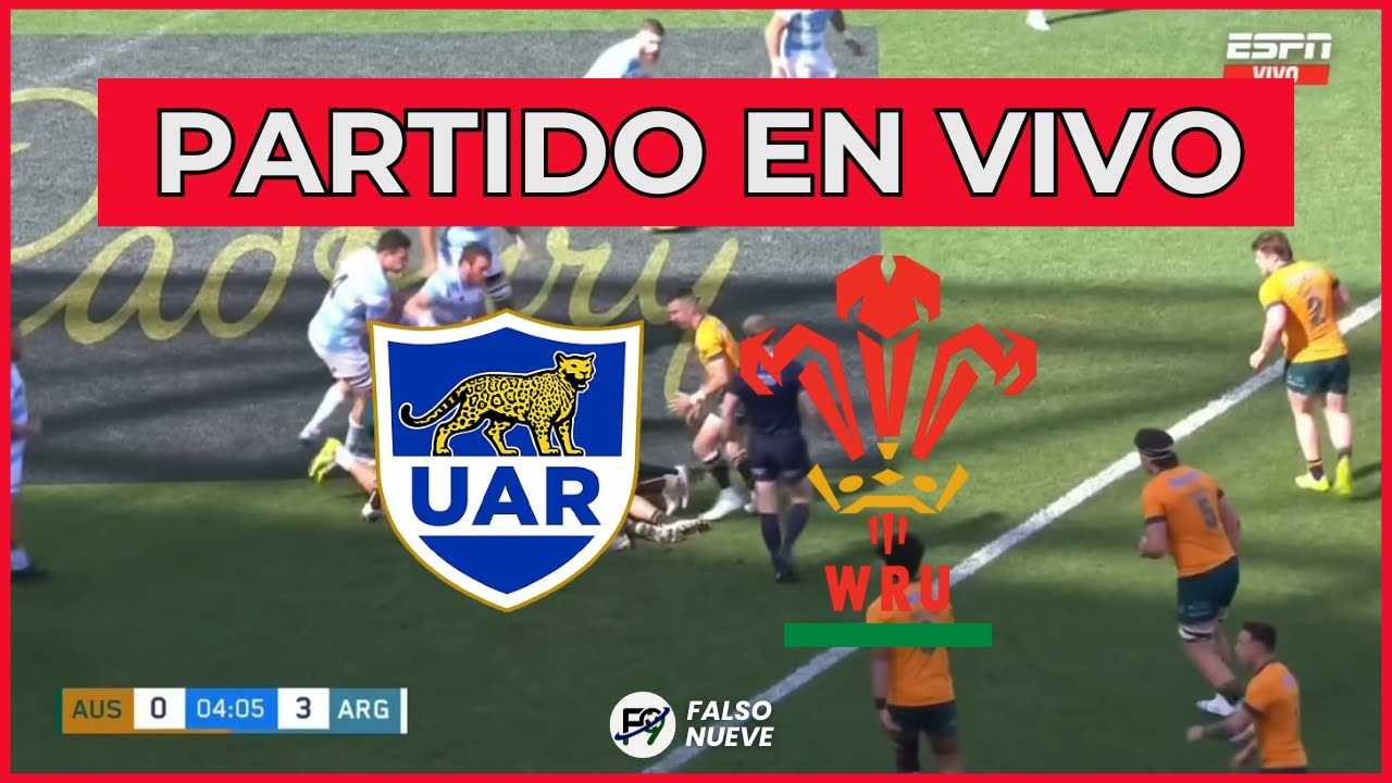 LOS PUMAS VS GALES EN VIVO 🔴 TEST MATCH INTERNACIONAL - PREVIA Y PARTIDO ✅📺