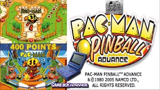Pac-Man Pinball Advance GBA - C&M Plays