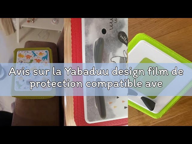 Vídeo relacionado con Yabaduu Película protectora compatible con Toniebox design cover lámina autoadhesiva para juguetes infantiles Y055 (Para auriculares noctilucente, 33 Animales de selva)