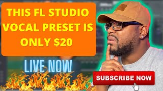 THIS DOPE FL STUDIO VOCAL PRESET IS FOR SALE FOR ONLY $20
