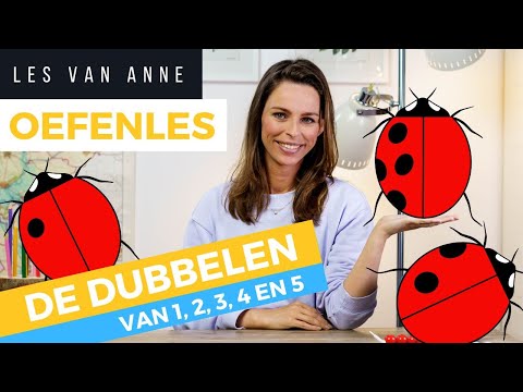 De dubbelen van 1, 2, 3, 4 en 5 - rekenen groep 3