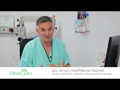 Estetska Hirurgija za Muskarce, Zdravo jutro, ass. mr. sci. med. Milomir Gacevic, Bolnica Adonis