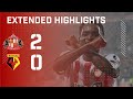 Extended Highlights | Sunderland AFC 2 - 0 Watford FC