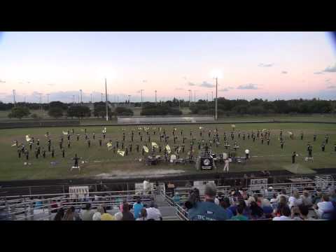 Coral Reef HS Marching Barracudas @ Santaluces 10 12 2014