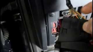 How to check and replace the headlight switch on a Ford Transit van
