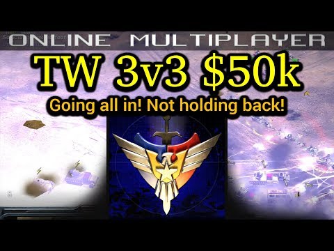 Twilight Flame 3v3 $50k - USA - Pro Rules | C&C Generals Zero Hour | No Commentary