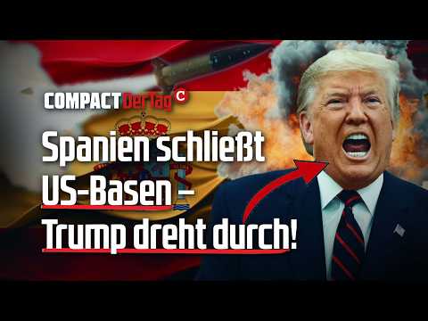 Spain closes US bases - Trump goes ballistic!💥