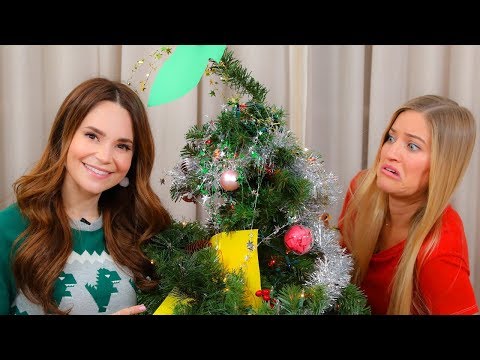 矇眼聖誕樹裝飾挑戰與Ro! (Blindfold Christmas Tree Decorating Challenge with Ro!)