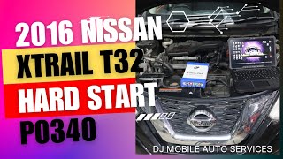 P0340 Cam Sensor Circuit Fault Causing Crank No Start On A Nissan Xtrail. Diagnose And Repair Video
