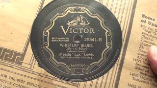 Whistlin&#39; Blues - Meade &quot;Lux&quot; Lewis - 1937