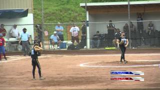 preview picture of video 'WV Softball State Tournament LCHS v Wheeling Park Round 2'