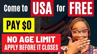 JUST OPENED! Relocate to USA | This is 100% Free