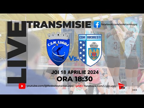 CSM Lugoj şi CSM Bucureşti, duelul pentru locul V în Campionatul Național de Volei